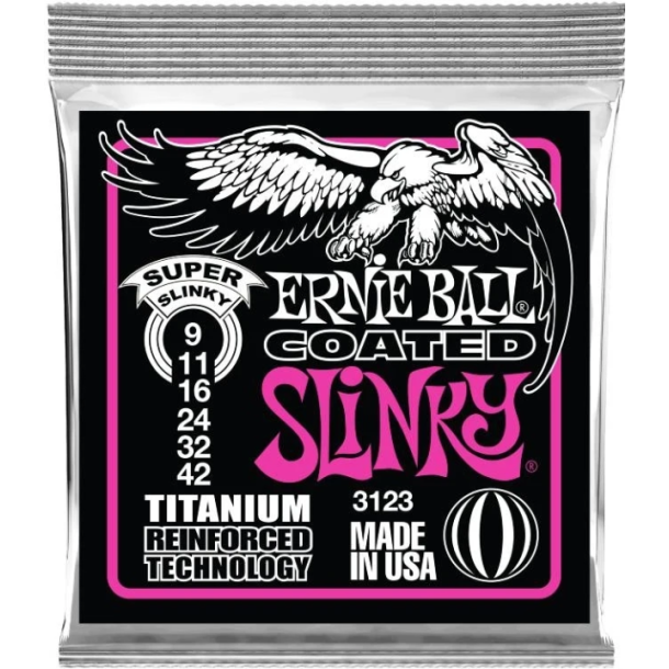 Ernie Ball 3123 Coated Super Slinky